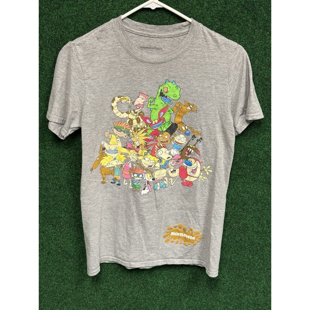 Nickelodeon T-Shirt Size Adult Small Rugrats Catdog Hey Aranold Rocket Power